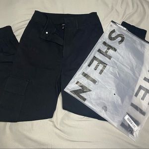 Black SHEIN cargo pants